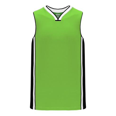 Athletic Knit Pro Cut Basketball Jersey with Rap Neck & Side Inserts (B1715)
